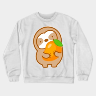 Cute Mango Sloth Crewneck Sweatshirt